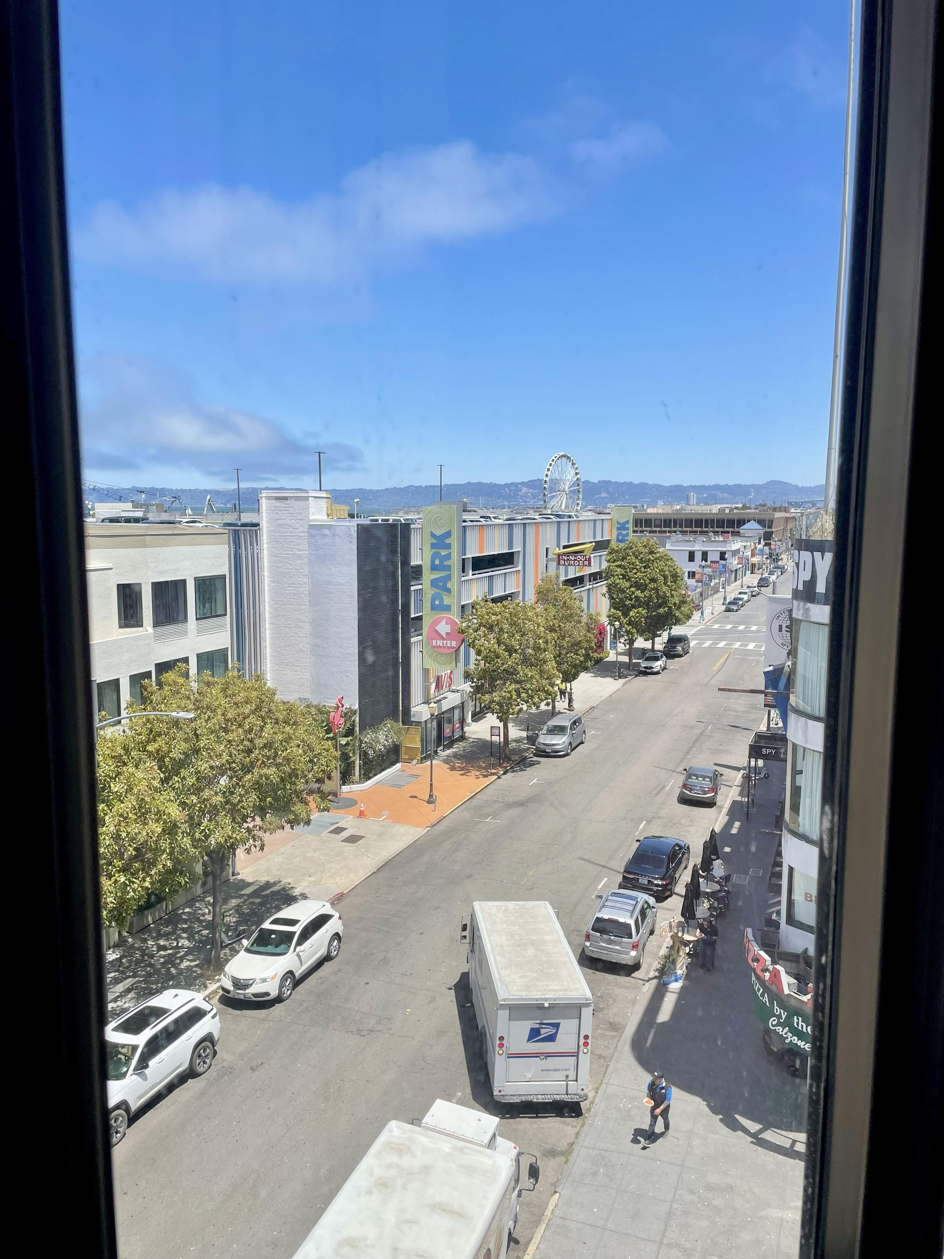 View from the room.