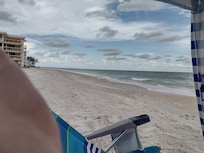 Had the beach to ourselves