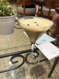 The cocktail menu is excellent