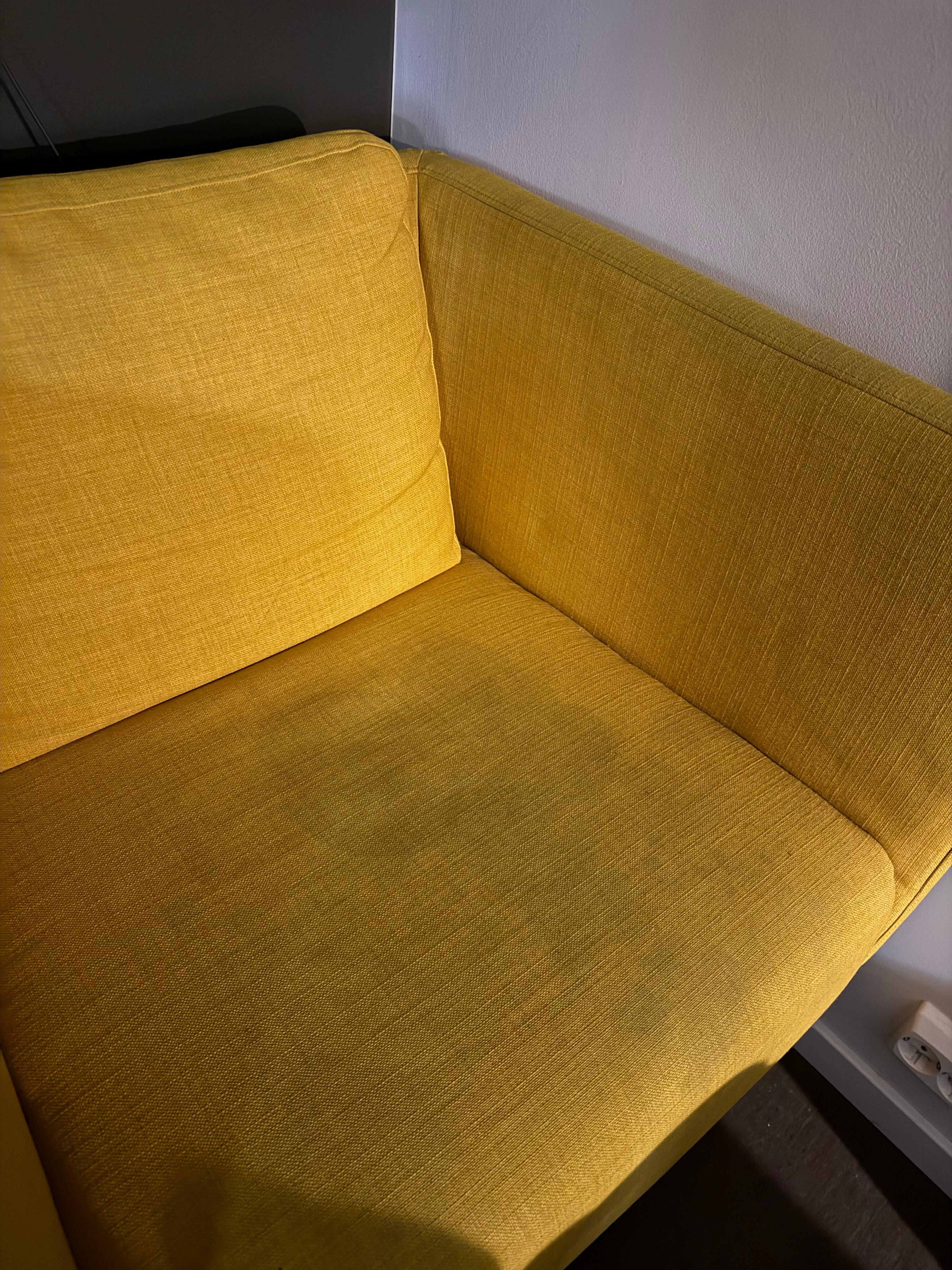 Huge stains in the seating area