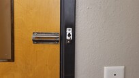 There was no chain available for the in room security.