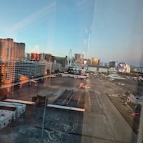 View towards The Strip.