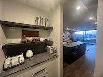 Pantry and spacious living room and kitchen!
