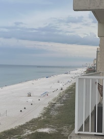 The view was beautiful.