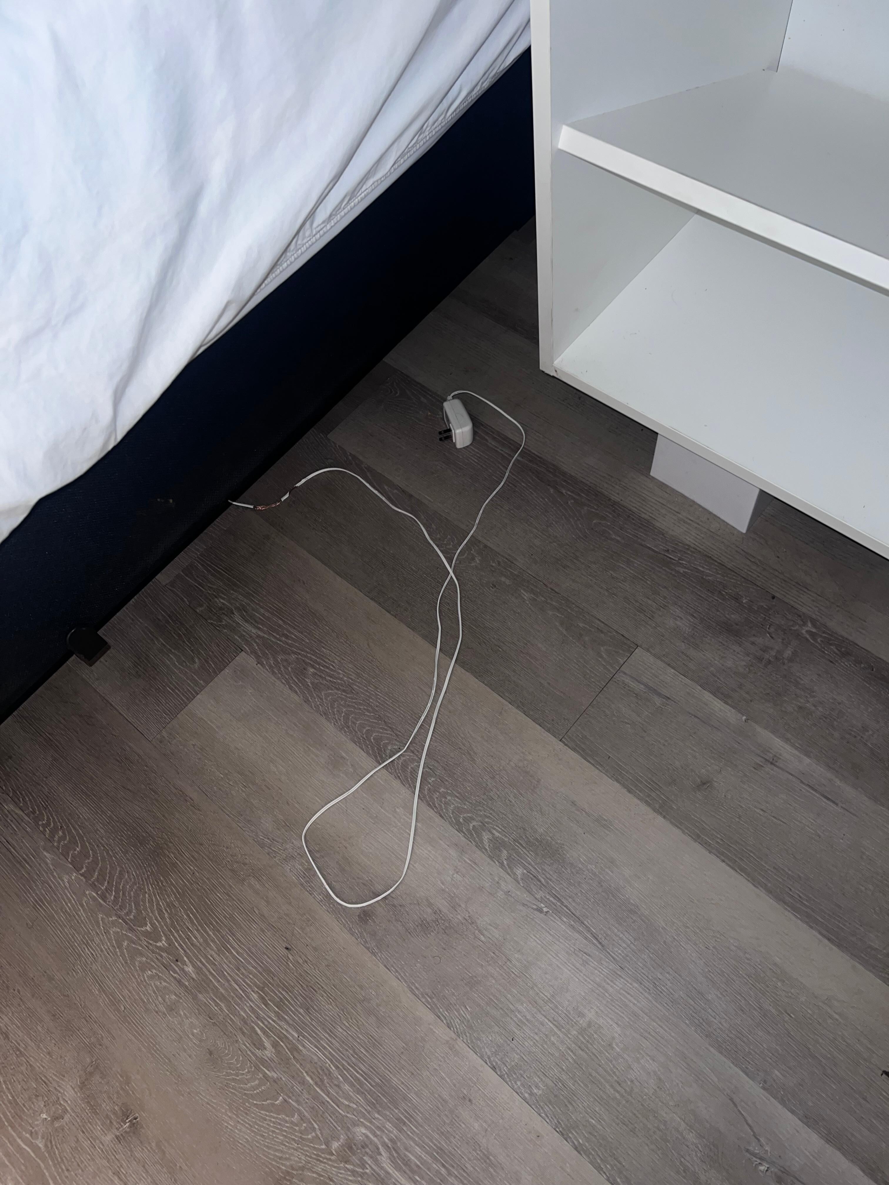 Cord that had been cut 