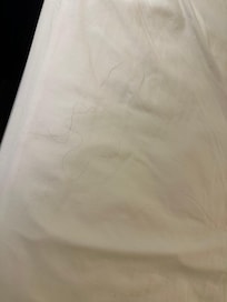 Hair on sheets
