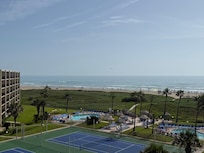 Our view from the balcony.