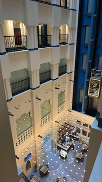 Amazing view from elevator.