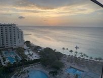 View from the balcony of 15th floor room that is not an Oceanview Elite Club Junior Room.