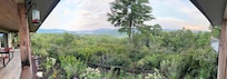 Panoramic view from the deck