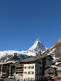 Matterhorn View from breakfast room