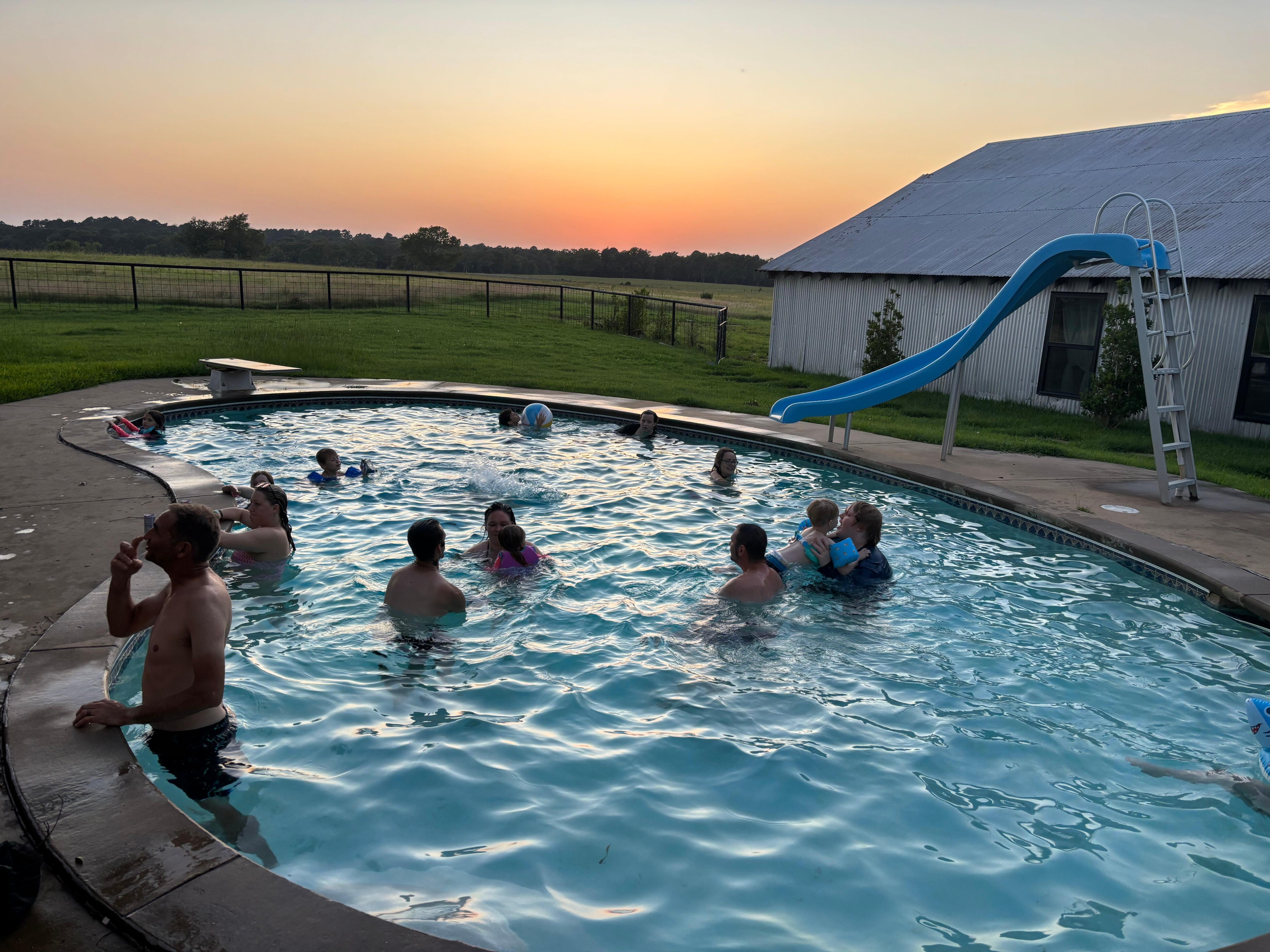 Fun in the pool