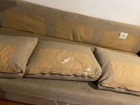 Dirty and poor quality.