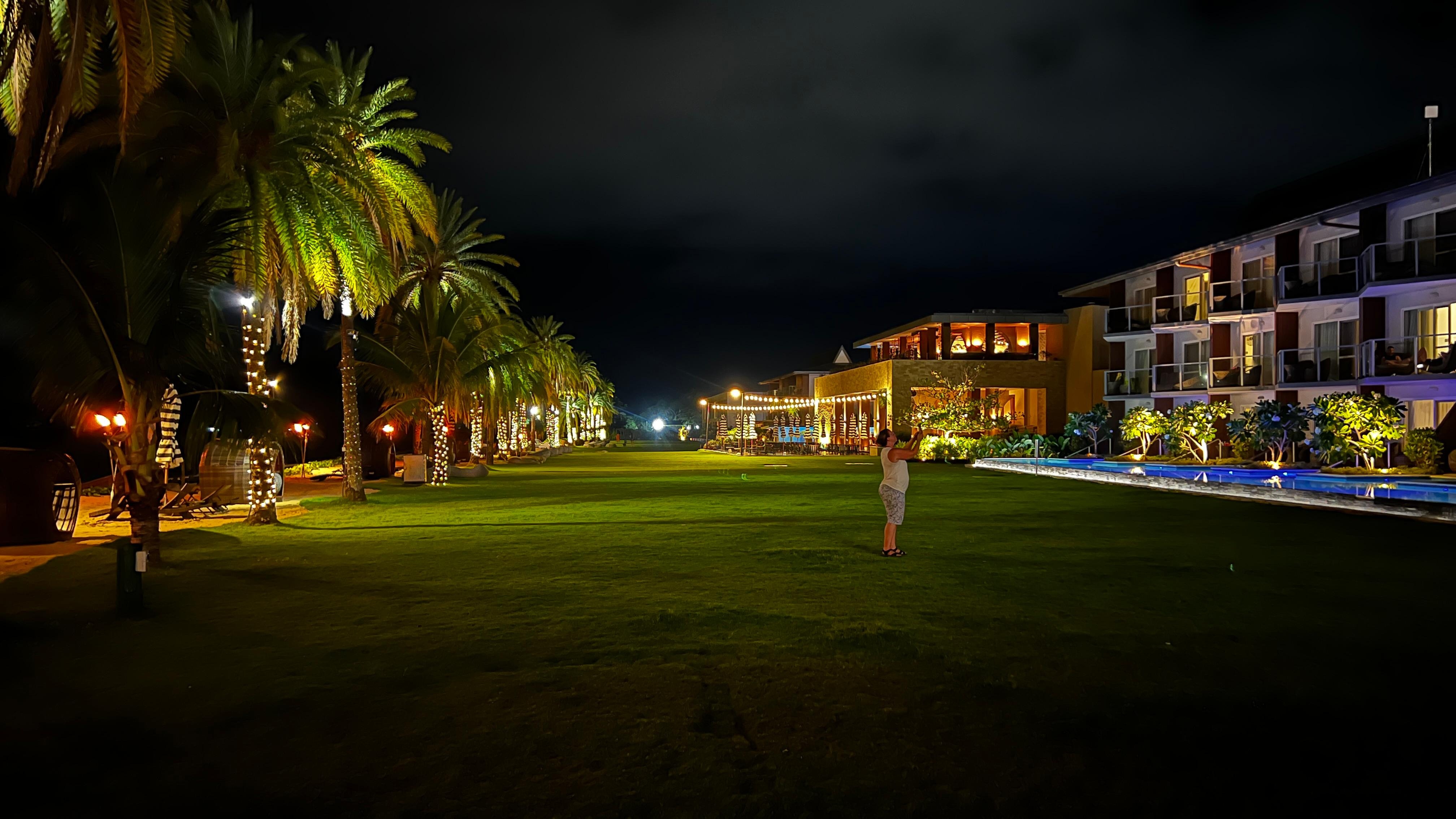 Secure beachfront area