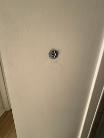 Wall bracket for towel holder.