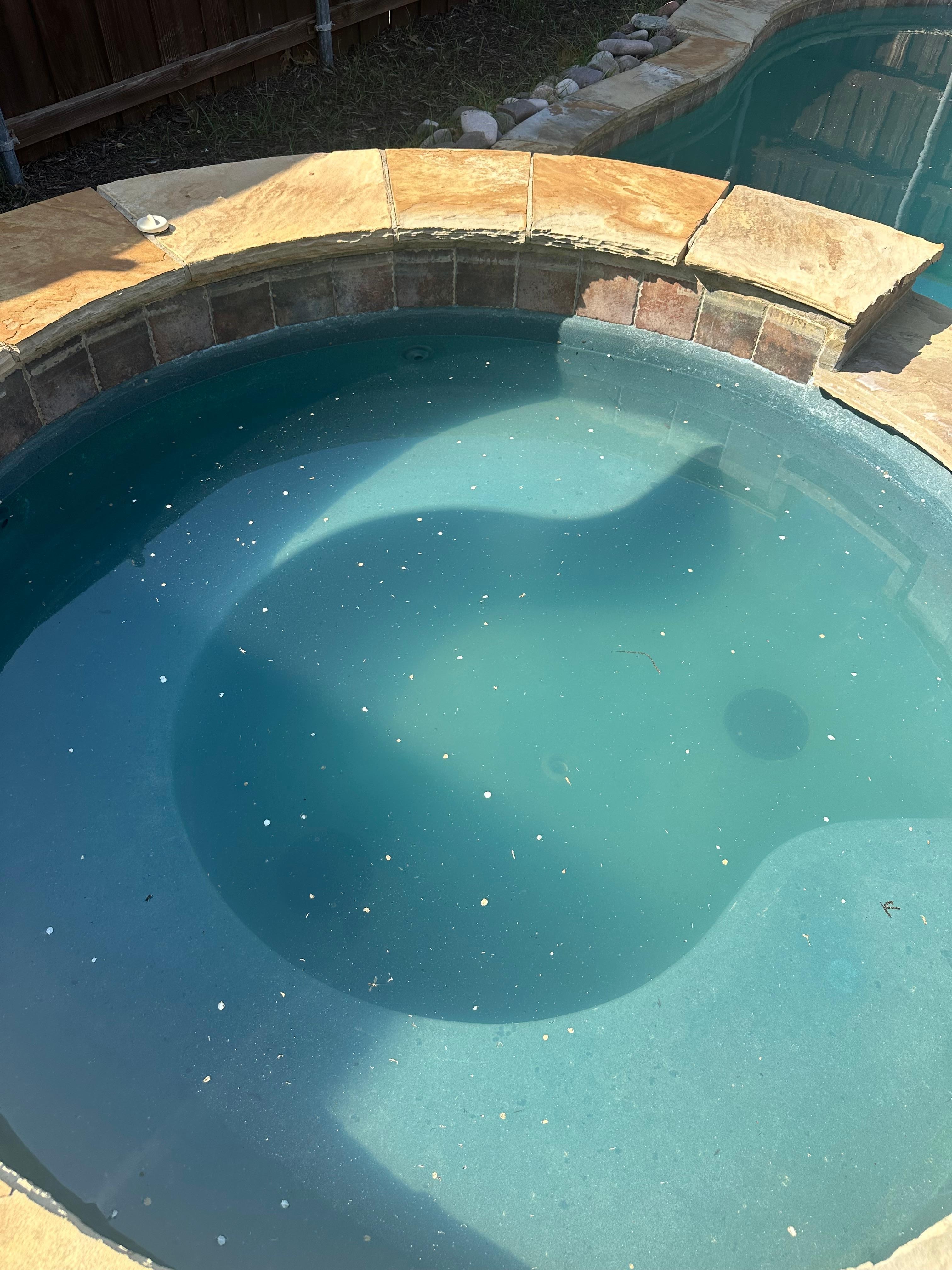 Hot tub was dirty not able to use upon arrival.