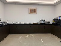 Breakfast: rice, bulgogi, kimchi, 4 types of various Banchan and soup. Instant ramen station. Toaster with bread and jam and coffee machine.