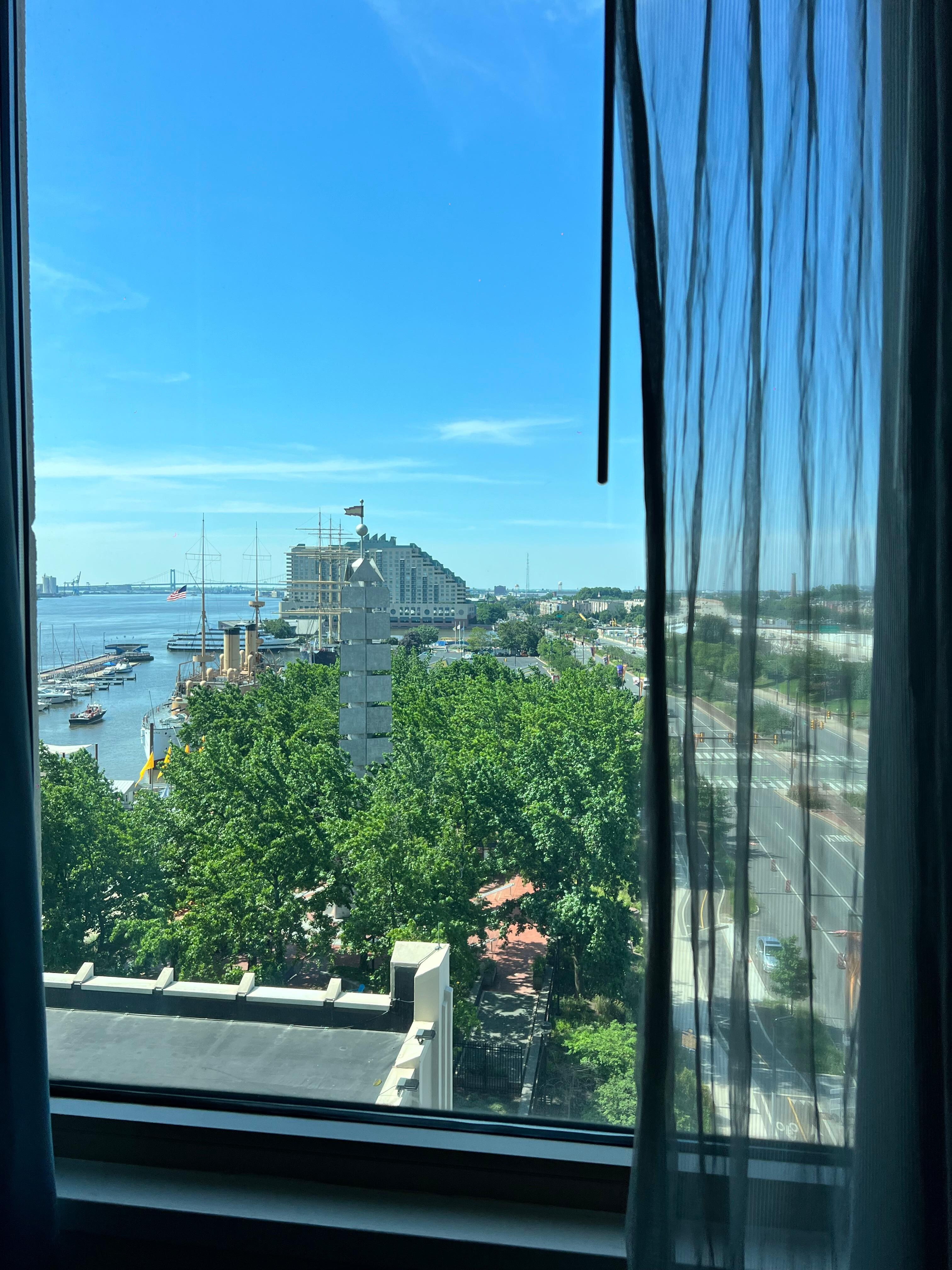 View from our room