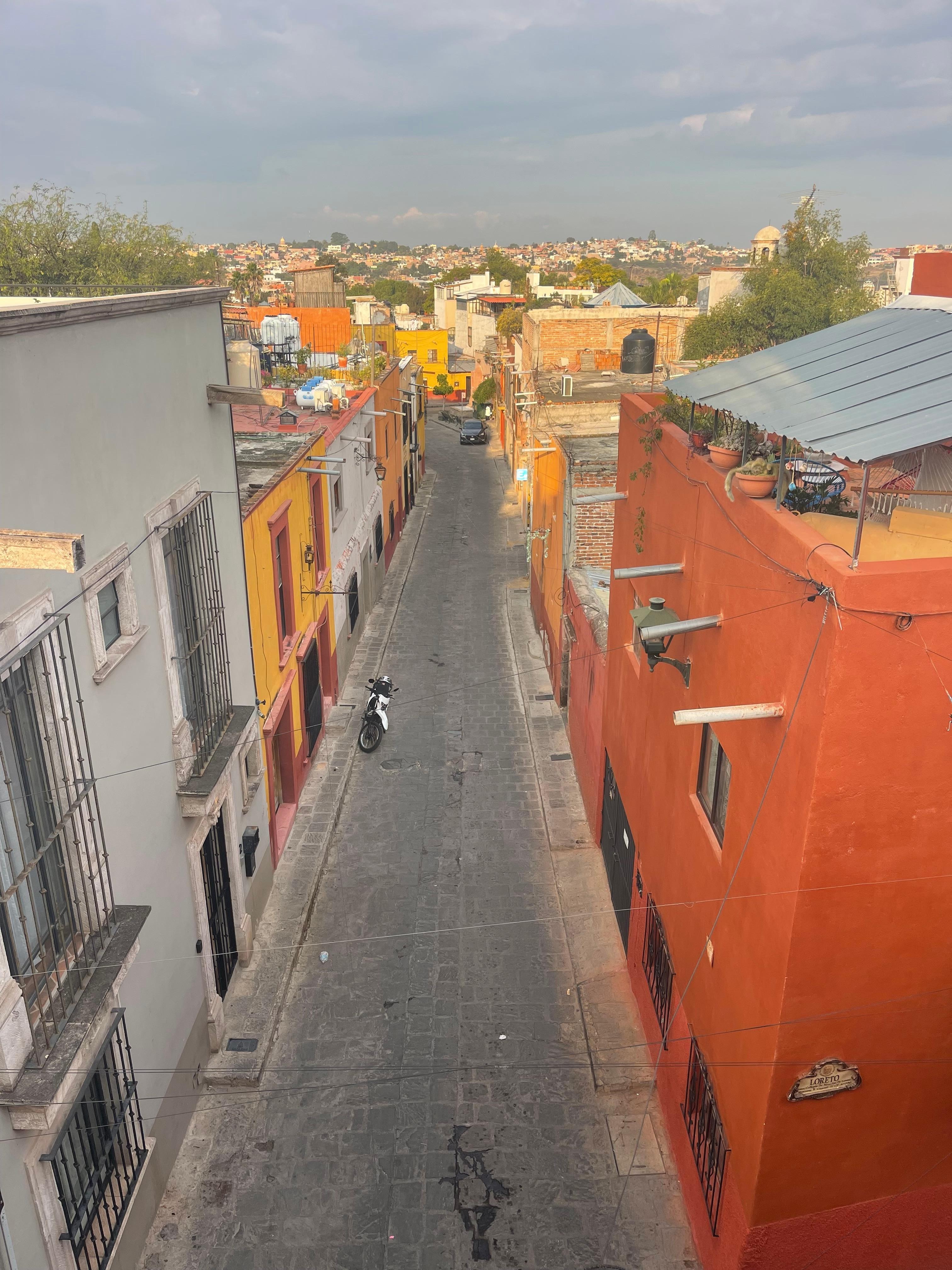 View from the rooftop 