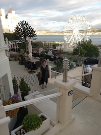 Front of hotel,what a view