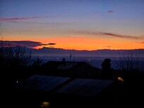 la vista dal balcone