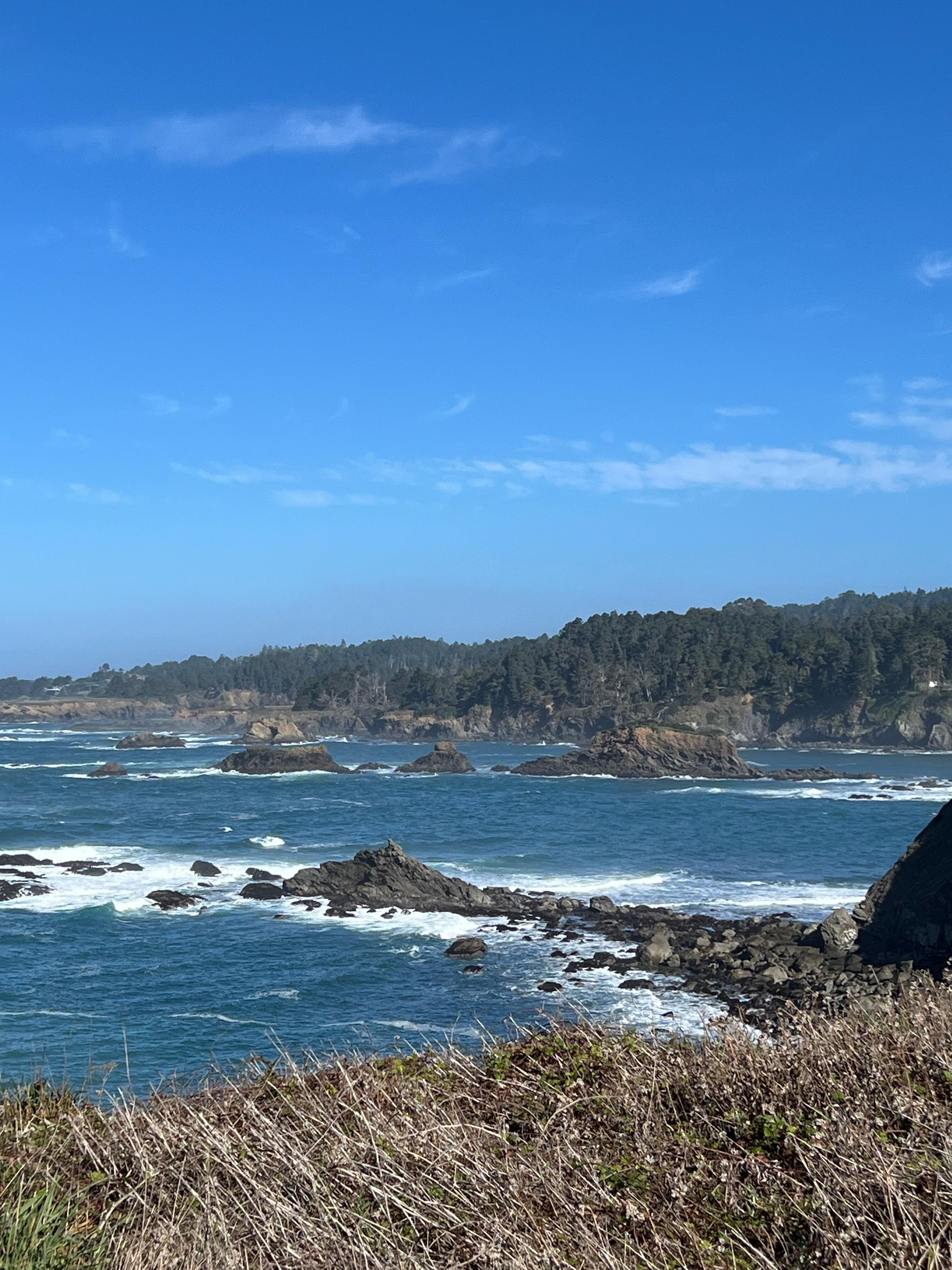 Coastal hiking trails