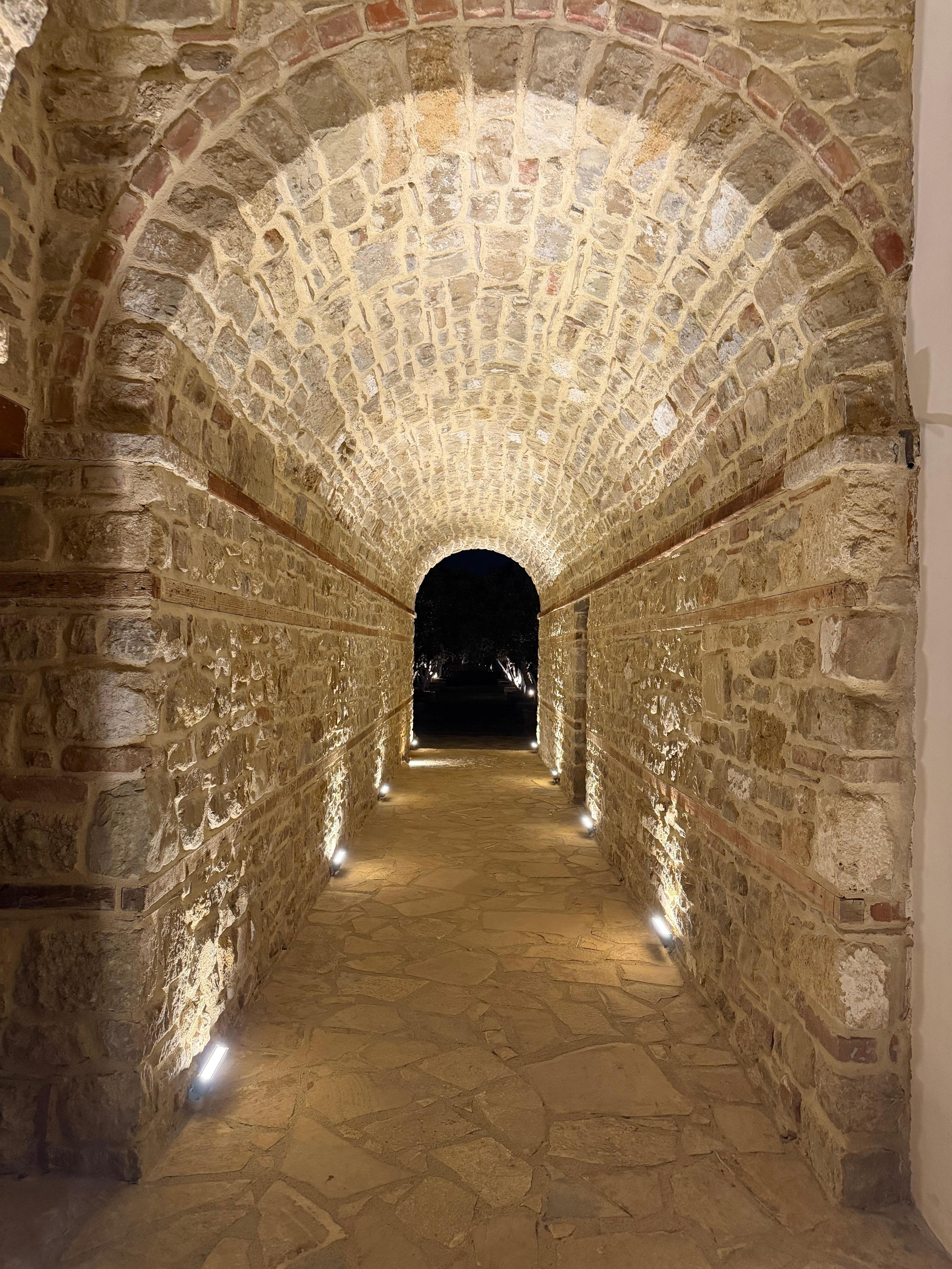 Passage to courtyard of Olive trees