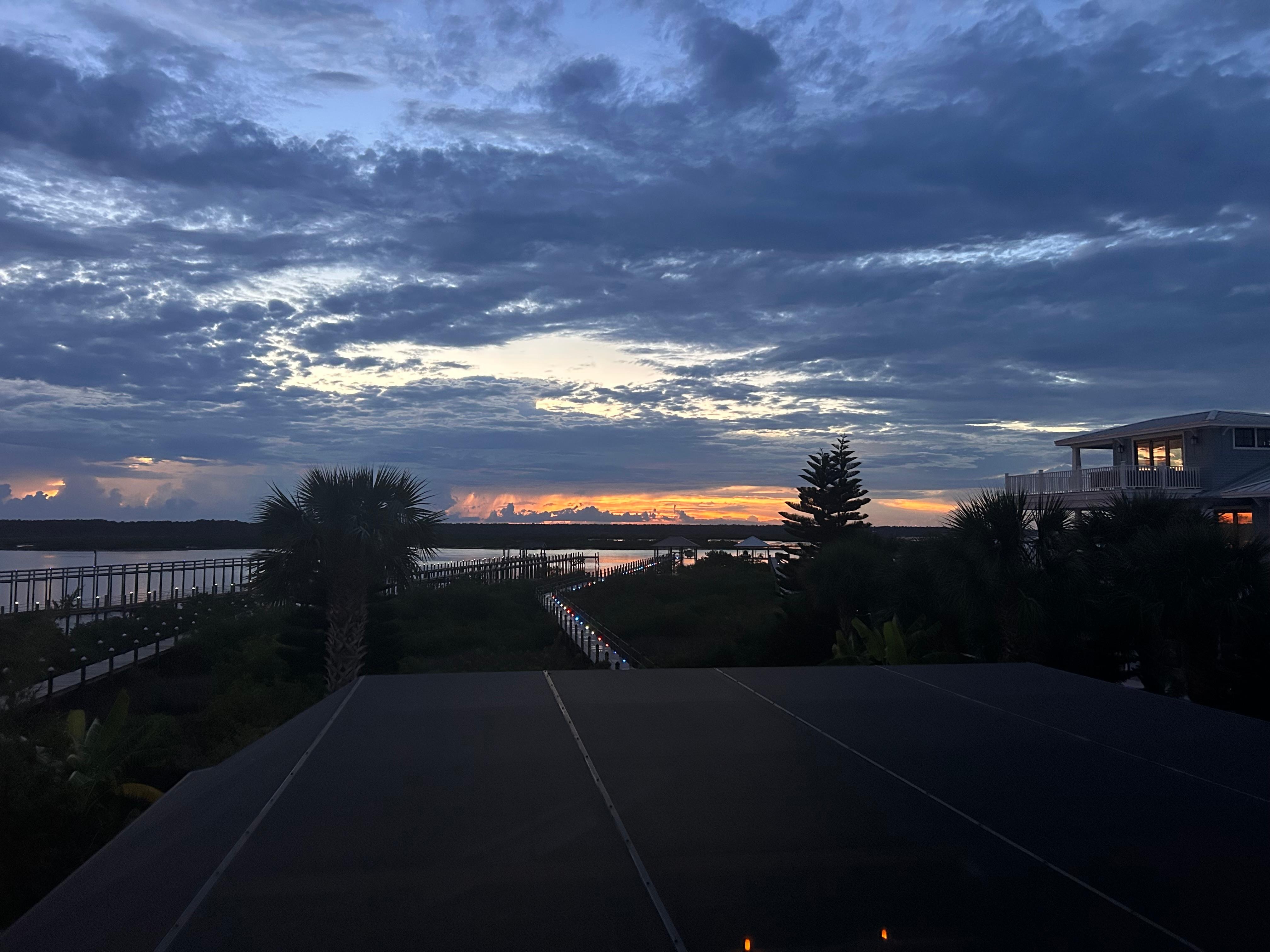 View from the master patio 