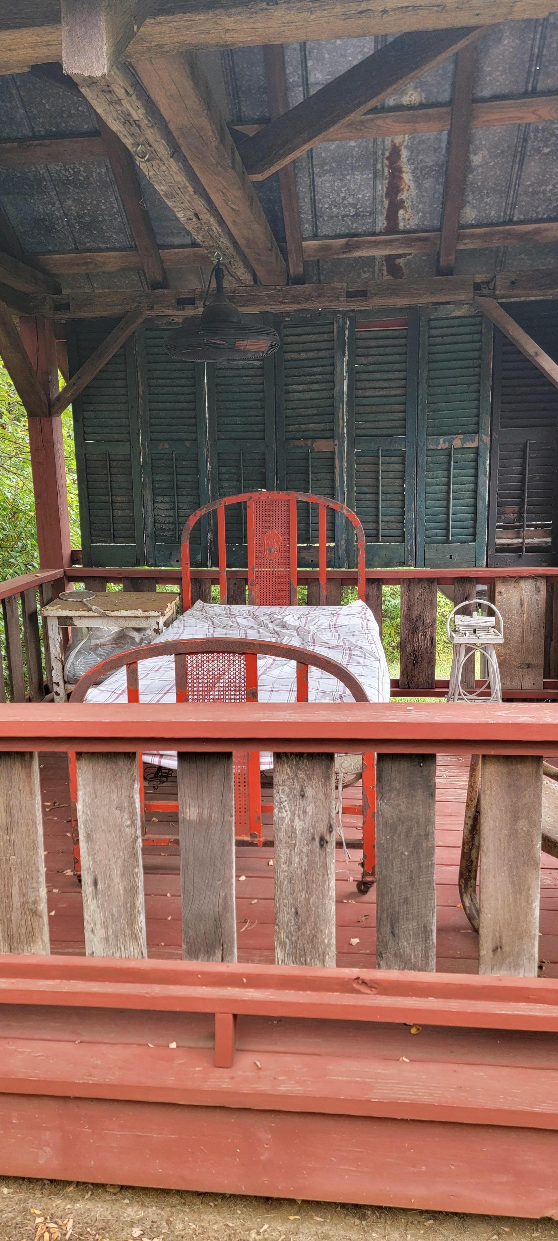 Great outdoor napping area