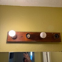 No lights broke