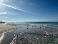 Pier view from the balcony.