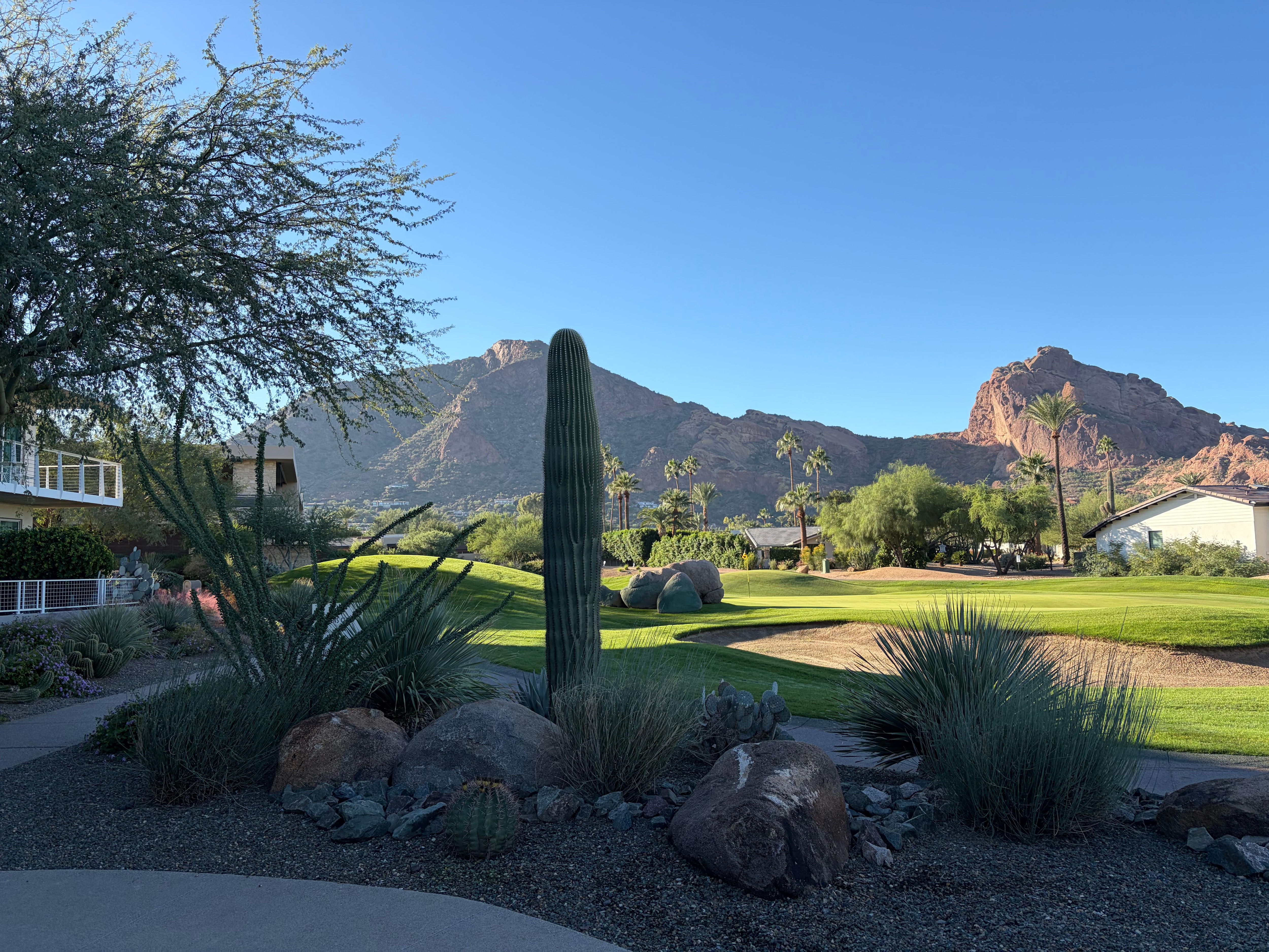 Hole #18 on the Short Course 