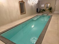 Pool, small but private with reservations