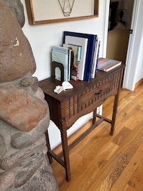 Dirty Kleenex left on table