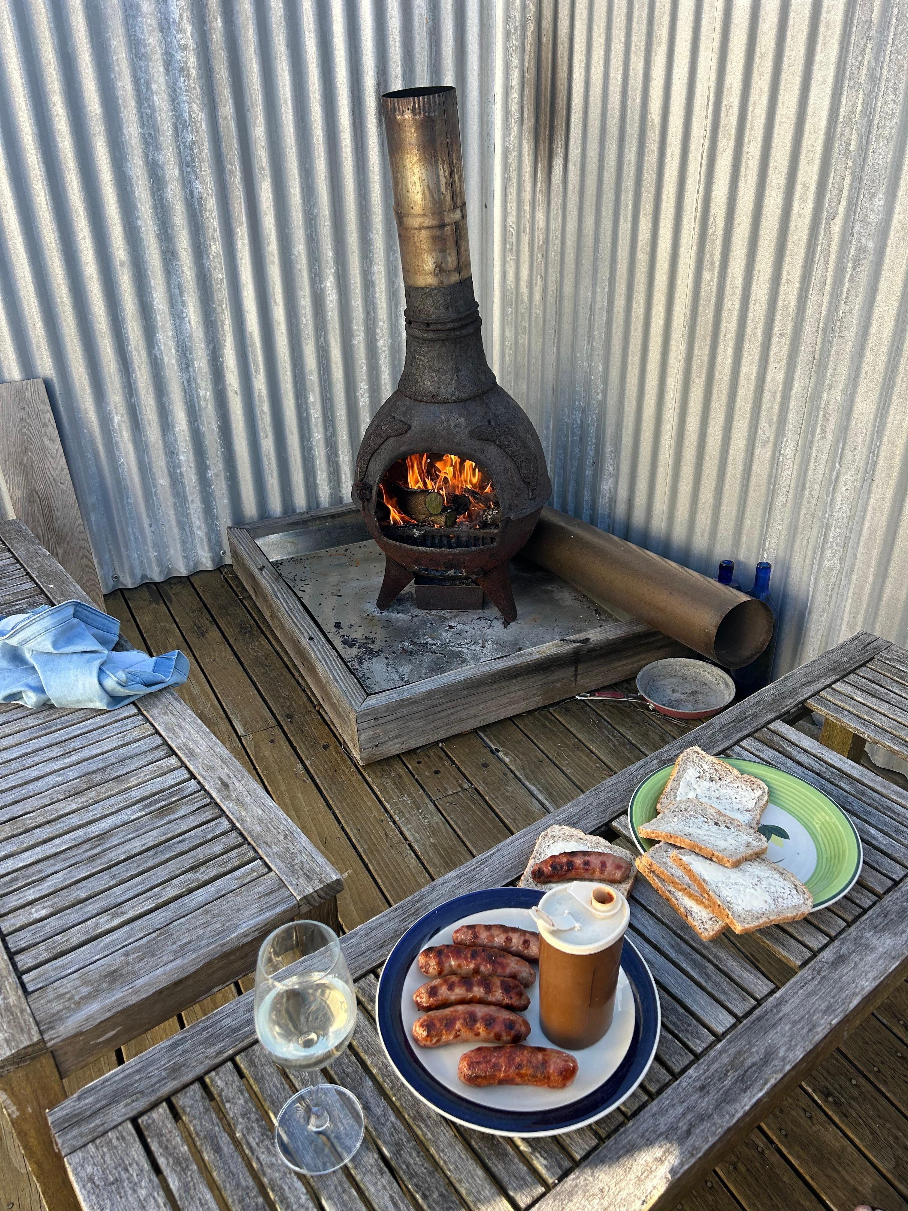 Outdoor dinning in style