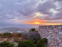 Sunset from the room!