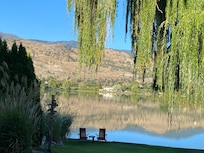 View from our covered patio.