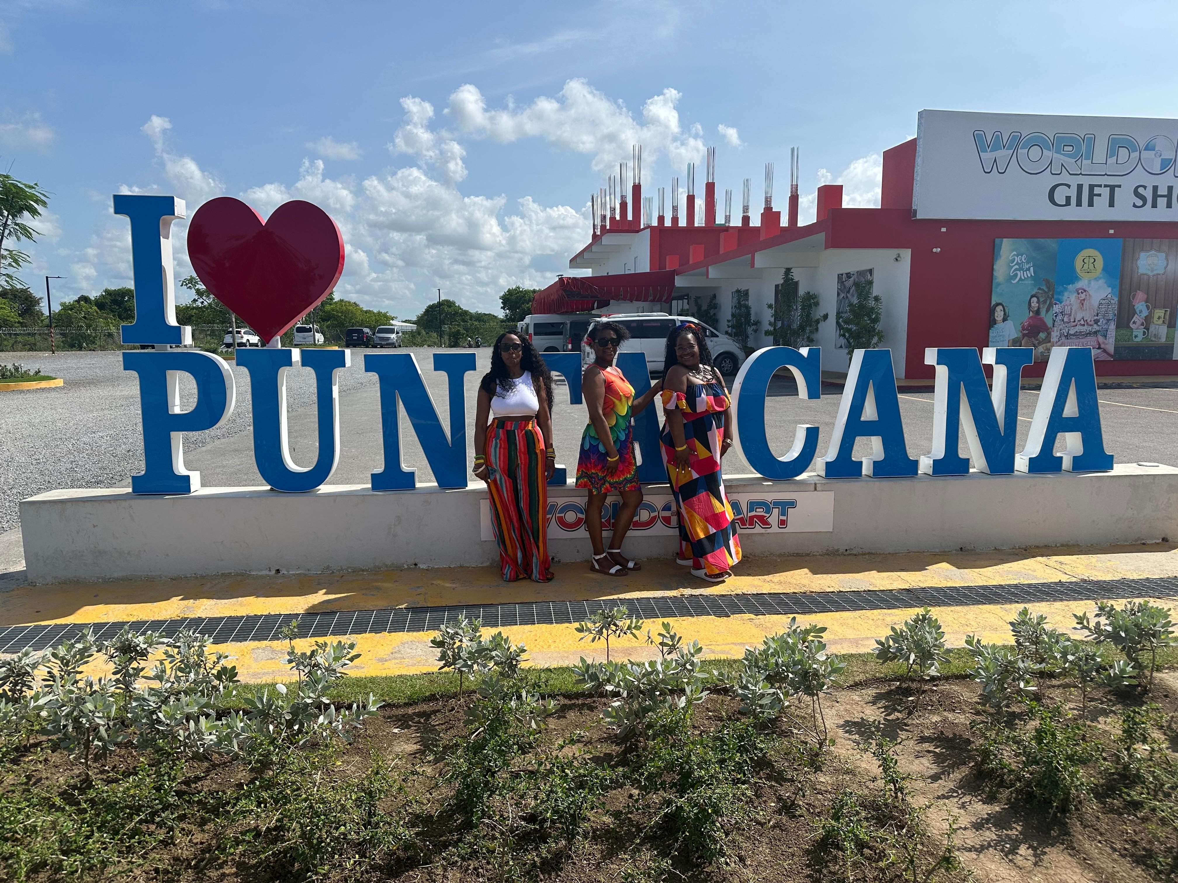 At the “World” Mart in Punta Cana!
