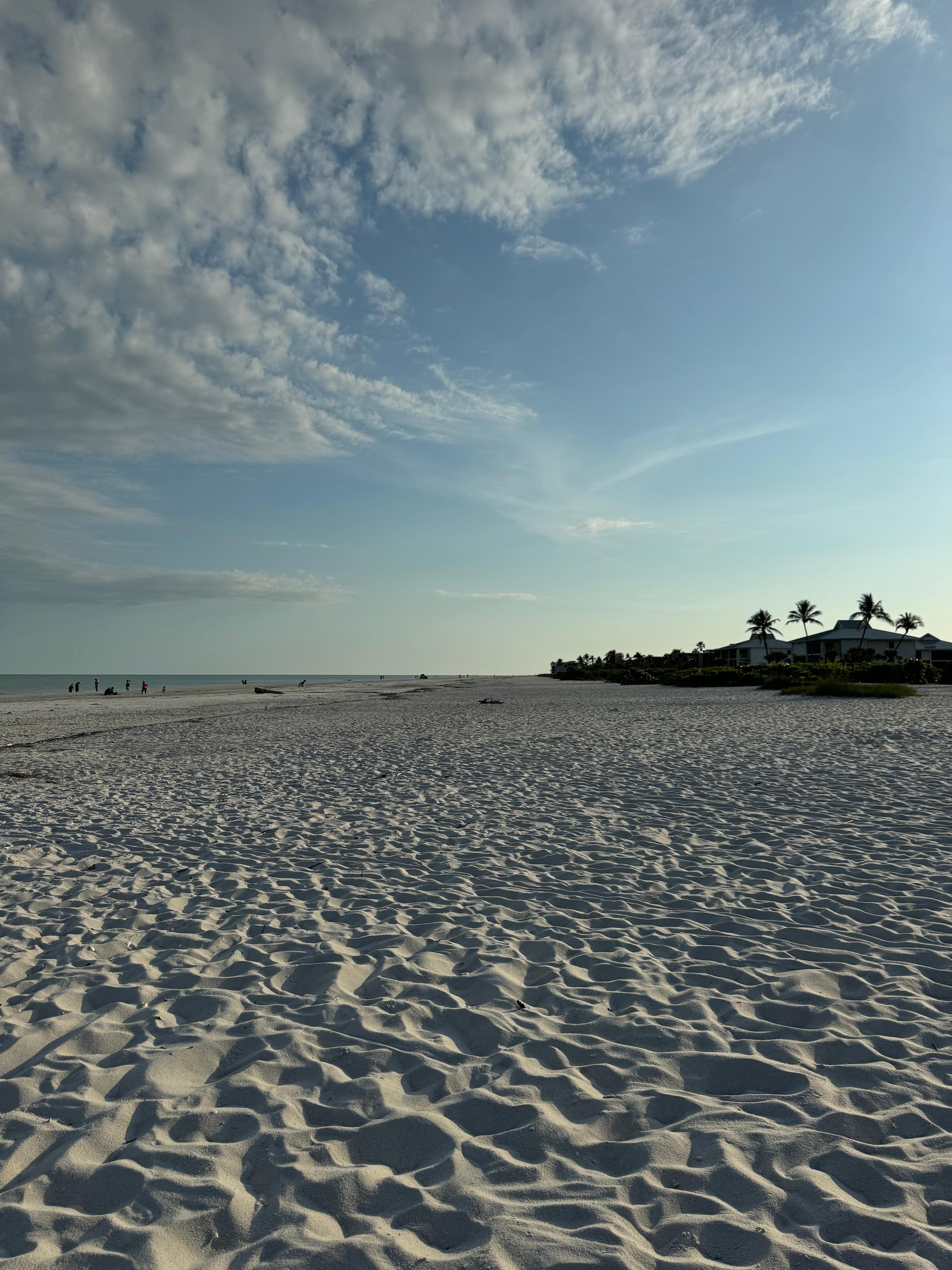 Direct walk out onto the beach