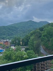 View from our balcony.