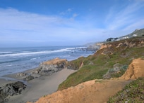 Trails above neighborhood cliffs