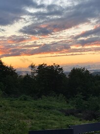Sunrise over the mountains