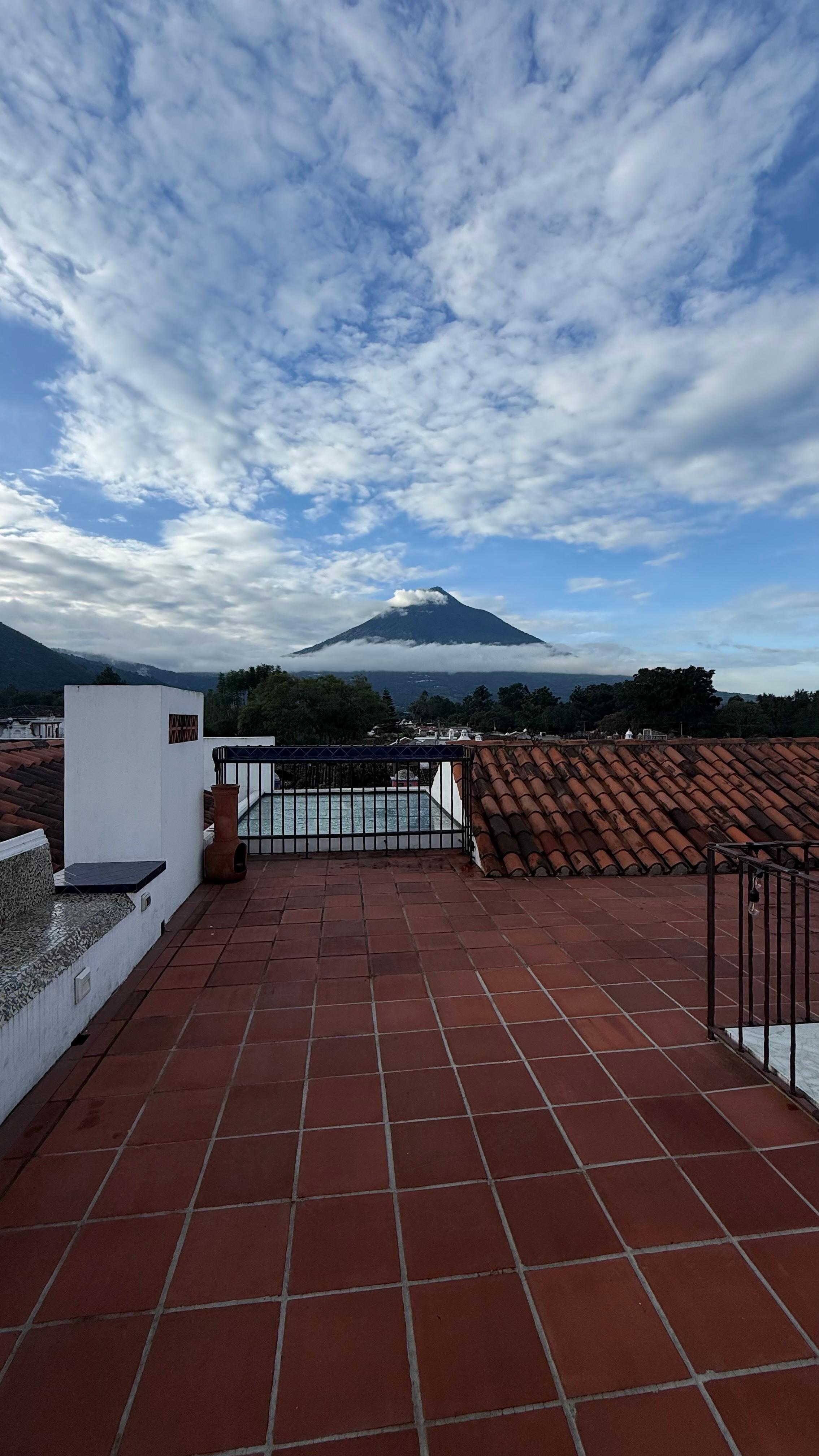 Views of the volcano