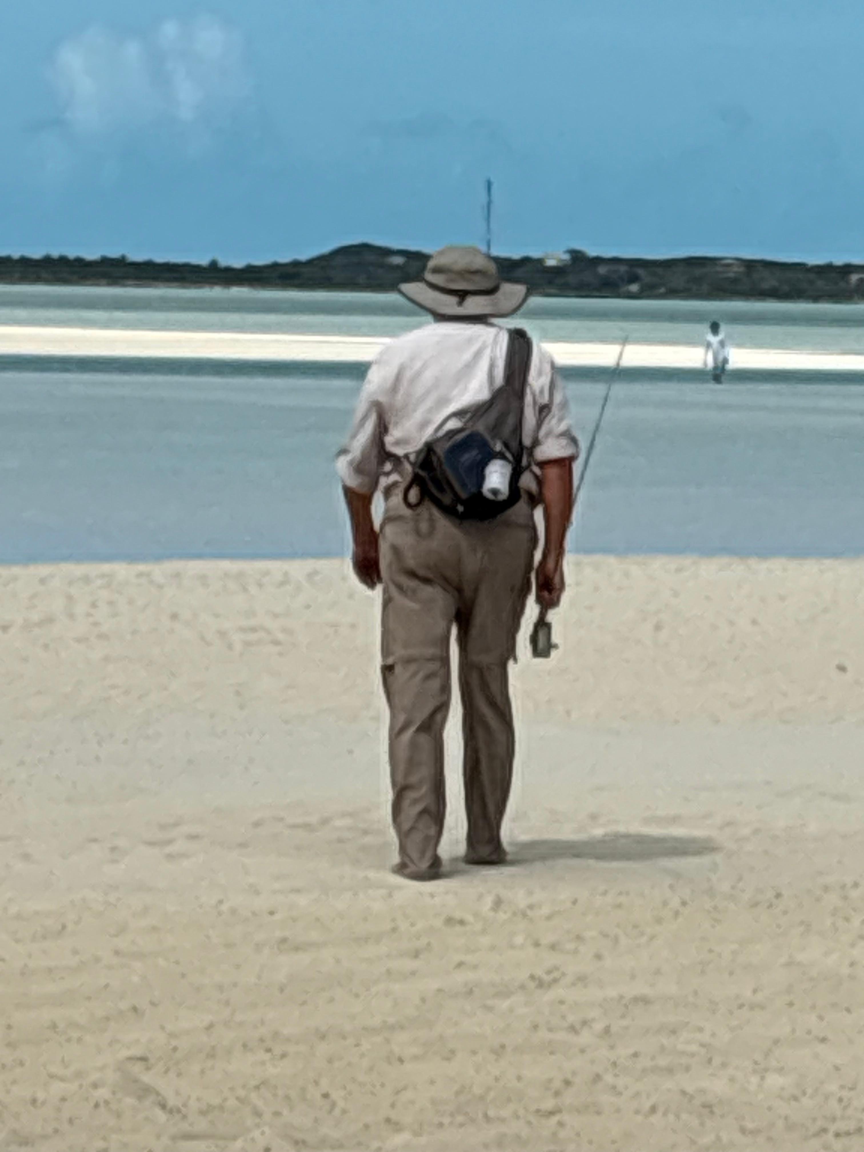 Hubby is headed to the flats for bone fishing