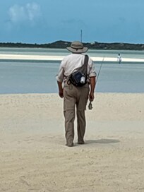 Hubby is headed to the flats for bone fishing