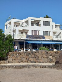 Room 220 on 1st floor. Overlooking beach.
