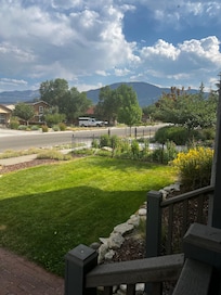 View from front porch
