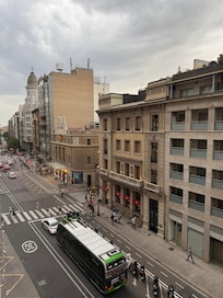 view from the third floor of the hotel
