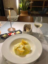 Main restaurant meal