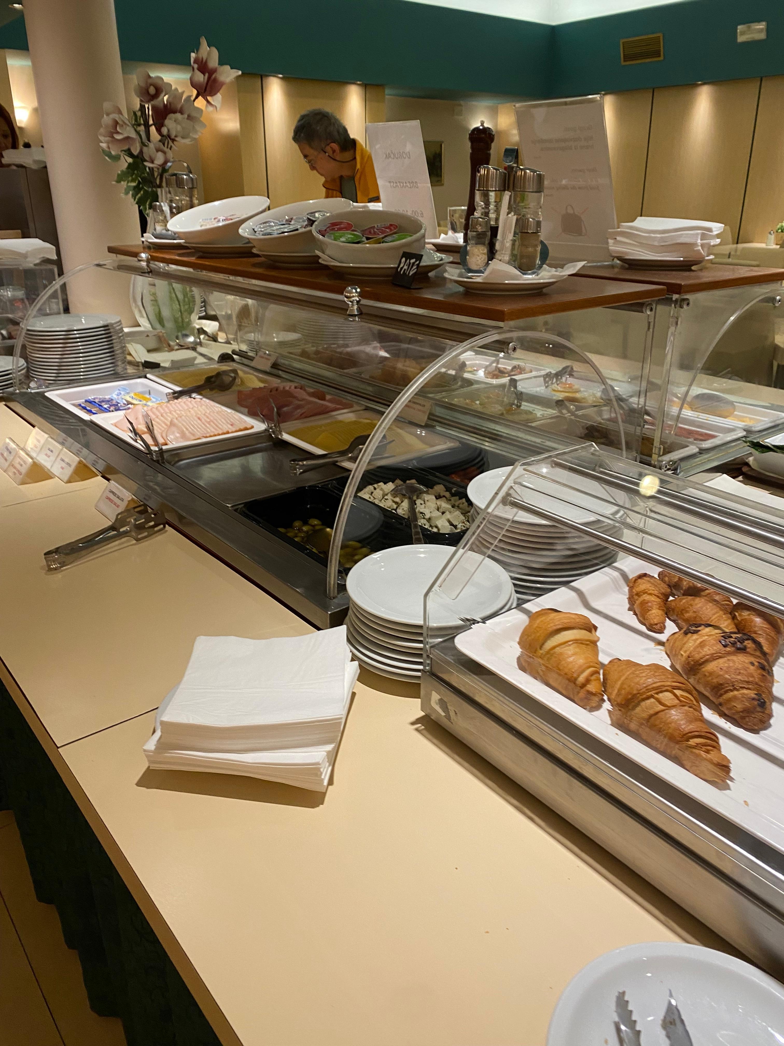This is a basic hotel but the breakfast is more than basic.